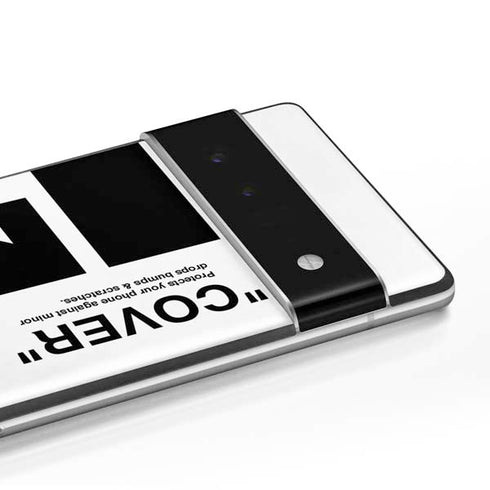 Black and White Arrows Google Pixel 6 Pro Skin